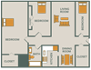 FOXBOROUGH COMMONS | 3 BEDROOM 1 BATH